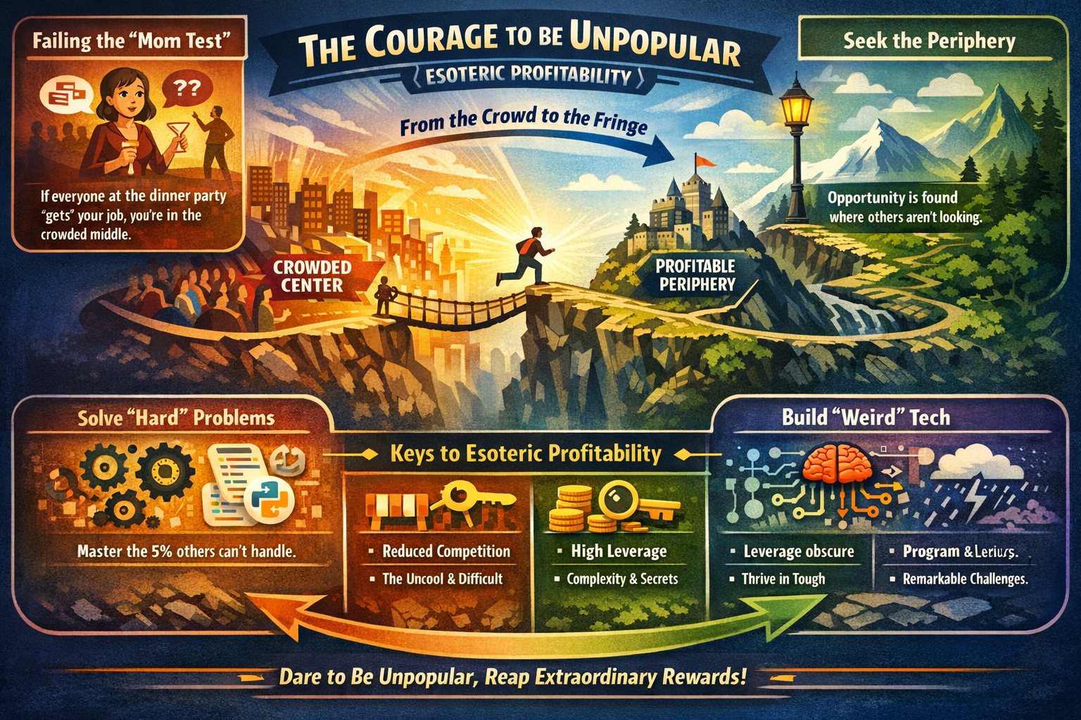 The Architecture of the Strange