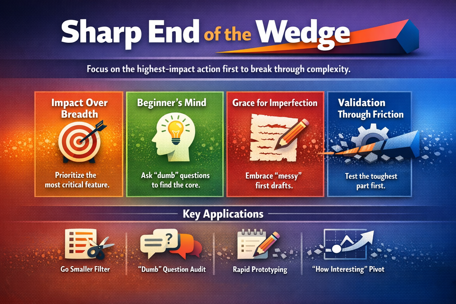 The Sharp End of the Wedge